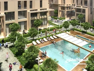  7 1BHK in Sharjah, 5% down payment, 1% monthly installments with developer over 5 years, deluxe finish