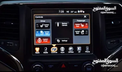  23 2017 Jeep Grand Cherokee Limited جيب جراند شيروكي ليميتد موديل 2017 فحص كامل 7 جيد بدون ملاحظات