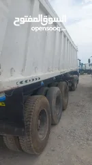  2 trailer 3axll tipper