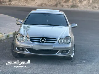 2 مرسيديس clk 2007 فل