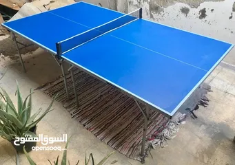  3 Table Ping Pong avec ces accessoires