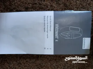  18 ساعه يد ذكيه جارمن الأصلية (GARMIN vívosmart 4) مستعمله شهرين