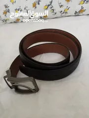  4 leather jeans belt for men