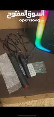  19 سماعة حفلات BT Speaker .. 15 inch  لا سلكية .. جديدة جدا استعمال مرة واحدة فقط . التواصل عبر الواتس
