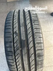  1 كوتشوك مستعمل بحال الجديد 19/245/45