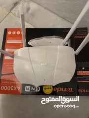  4 ‏AX3000.  يدعم شبكة الكيبل الضوئي WIFI6 جديد كلش  يوصل بالاشتراك مال كيبل الضوئي521ميكه بايت