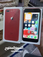  4 ايفون 8 بلس اصلي جيجا 64 و 256 بطارية مشكل اغراضة والكرتونه الأصلية متوفر توصيل وهدية