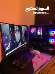  3 كمبيوتر جيمنج مستعمل 40 يوم 3100 شيكل كامل