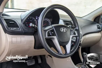  11 Hyundai Accent 2017   السيارة وارد و بحالة الوكالة