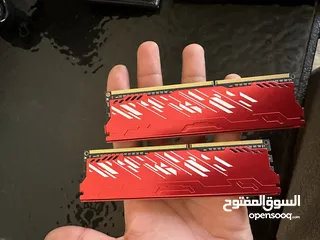  6 للبيع رام كمبيوتر 8GB مع مبرد معالج