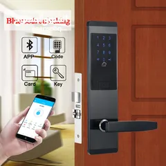  4 smart lock door - نظام قفل الباب الذكي للابواب مع الانظمة العبقرية للشركات والمكاتب والبنوك والمنازل