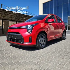  2 Kia Picanto 2024 الجديده كلياً- كفالة الوكيل الرسمي 5 سنوات وعقد صيانة 30,000 كم زيوت وفلاتر