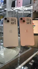  1 ‏iPhone 15 Plus 256GB / Pink & Blue  وارد شرق أوسط مدخل خط بطاريات بين 86‎%‎ - 90%