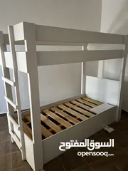  4 تخت طابقين نظيف للبيع