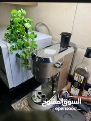  1 ماكنة ديلونجي ديديكا -ماكنة قهوة اسبريسو و تبخير حليب