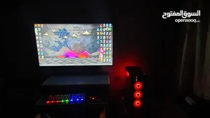  1 تم تخفيض السعر PC Gaming بحاله الوكاله