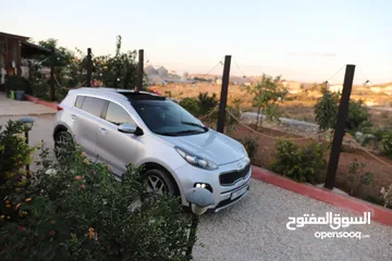  17 كيا سبورتج جتي لاين 2016فلل اضافات مع فتحة سقف بنوراما للبيع بسعر حررررق كاش نخب و ماتور 2000ديزل