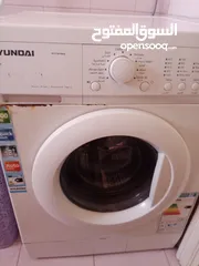  1 غسالة ملابس Hyundai  7Kg.