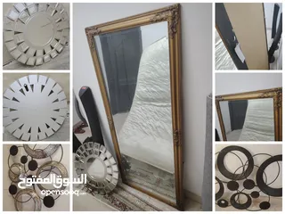  1 Never used mirrors and decorations from Centrepoint Muscat مرايا وديكورات لم تستعمل ابداً