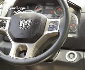  12 دودج رام ديزل لارمي دبل كابين شاصي قصير ماتور مسكر من بلاده توب التوب نظافة