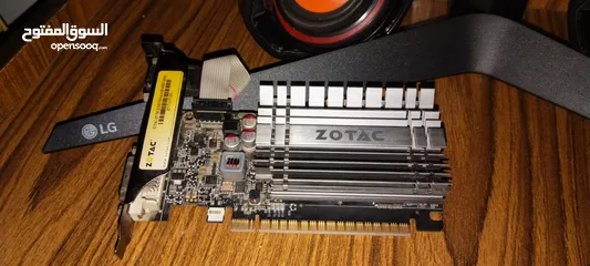  1 VGA . DVI . HDMI . Graphic Cards . Zotac . Heatsink . 4GB . DDR3