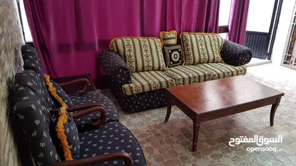  2 شقة مفروشة 2 نوم للايجار في طريق المطار مجاور دوار الشوابكه