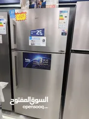  2 ثلاجة بيكو 30 قدم، 580 لتر ستانلس ستيل انفيرتر A+