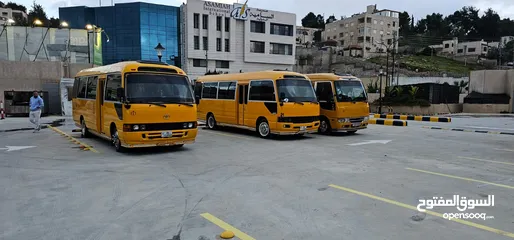  4 باصات حديثة ومكيفه ومجهزه بالكامل للنقل السياحي والرحلات وكافة المناسبات والنوادي صيفيه نوادي رياضية