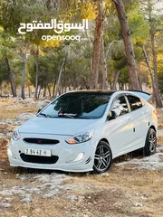  5 هونداي اكسنت 17 برخصه 1400 بنزين 6 غيار