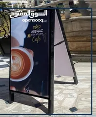  6 قارمات محلات وواجهات زجاجية مع إضاءة او بدون إضاءة