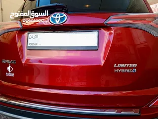  7 سياره تويوتا RAV4 Hybrid 2018 Limited