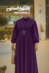  7 هالمـوديـل حكـايـة وروايـة....  فستـان كُـم بـف دبـل كلـوش فـري سـايـز