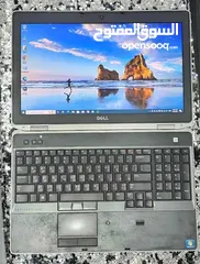  8 لابتوب ديل لاتيتيود  DeLL LATITUDE  E6530 بحالة ممتازة جدا لشغل الجرافيك