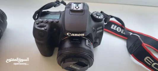  4 للبيع: كاميرا Canon 90D – حالة ممتازة