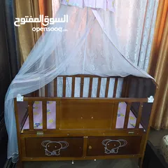  4 سرير بيبي للاطفال بحال الوكاله