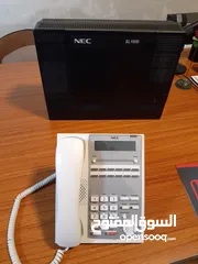  1 مقسم مقاسم  NEC-SL1000 براند ياباني مع جهاز الماستر شامل البرمجة والتركيب
