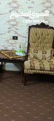  2 طقم كنب ب7مقاعد خشب سويد