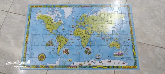  2 World floor puzzle / jigsaw