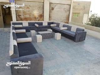  11 جلسات الخليجية بحدث الموديلات 17 مقعد مع طقم طربيزاط ومراكي