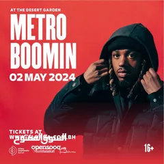  1 Metro Boomin 2 May Tickets