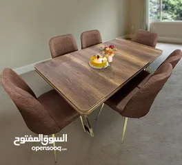  3 Extendable Dining table set with 6 chairs and 4 chairs