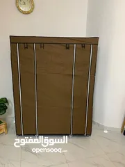  4 خزانة من القماش القوى  خزانة أنيقة وسهلة التركيب والفك  وسهلة الاستخدام  أنيقة وجميلة