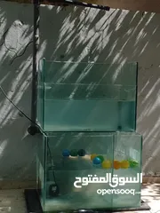  3 حوض سمك مع كامل معدادو