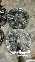  3 جنط ليكسز كروم 18 ياباني اصلي حرة