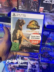  4 العاب بلاستيشن 4 و5  للبيع او البدل مع فرقية