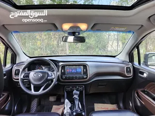  10 GAC GS3 جاك  موديل 2022 فحص كامل7 جيد ماشية ك 6  الف كيلو غرفة لون بني بحالة الوكالة محرك 1500 cc تي