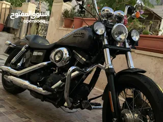  4 Streetbob ABS 1700cc harley Davidson نظيفه