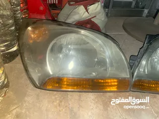  3 اضوية كيا سبورتاج أمامية مع كشافات للبيع