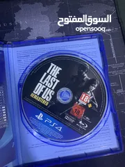 2 سي دي The last of us مستعمل بشكل خفيف