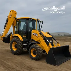  1 الجرافة جاهزة للشغل – JCB 2015 مع سايق شغيل